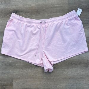 Women's Pink Lounge Shorts AUDEN super soft 4X